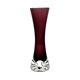 Ingrid Glashütte "Lord Nelson" burgundy vase, Germany 1960s