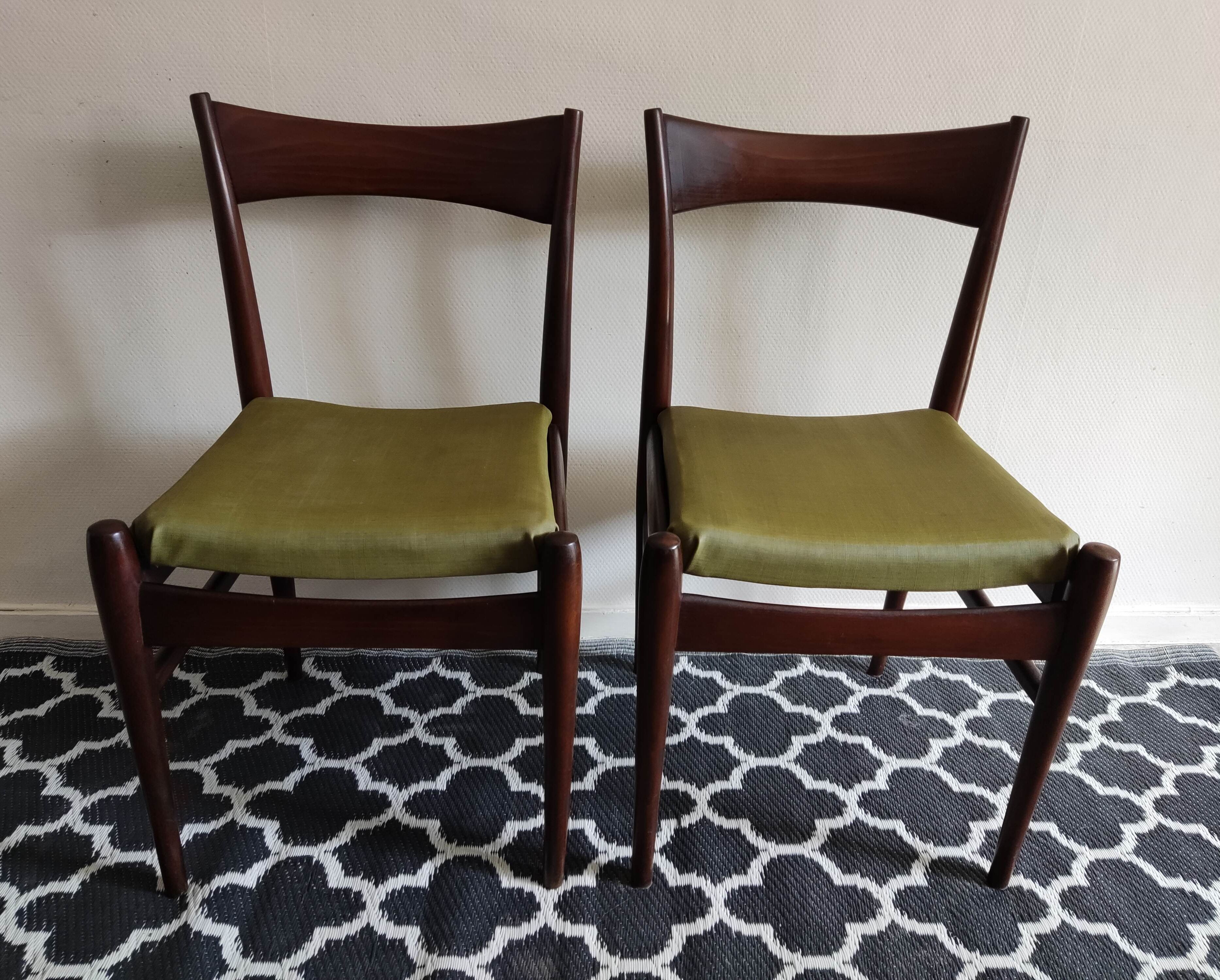 Chaises scandinaves vintage