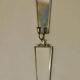 Pair Of Mid Century Swedish Pewter Sconces With Mirror By Svenskt Tenn