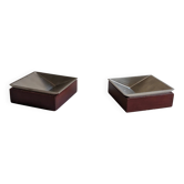 Pair of ashtrays