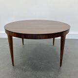 Rossewood Dining Oval Table by Johannes Andersen for CFC Silkeborg, 1960s