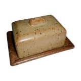 Sandstone butter with lid