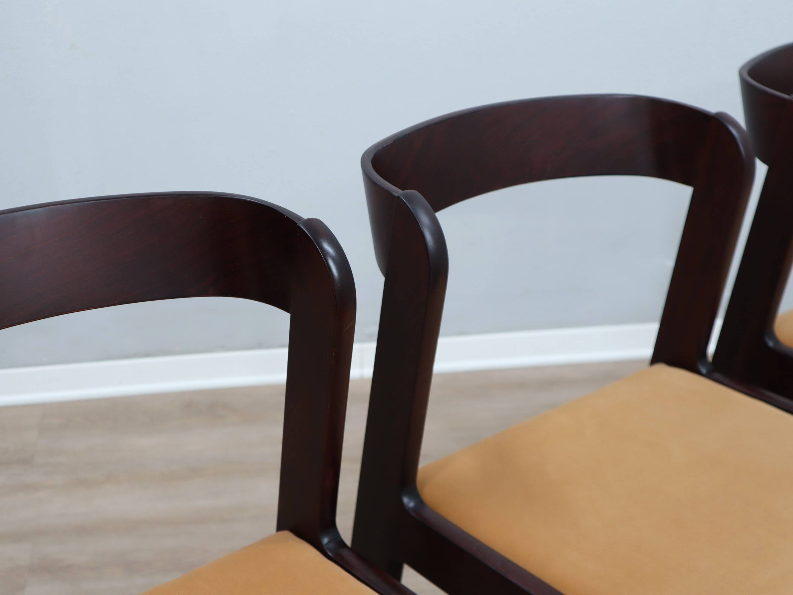 Set of 6 dining chairs Mario Sabot, Italy 1970s