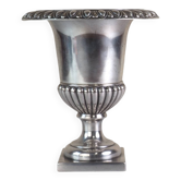 Vase Médicis Laiton Argenté