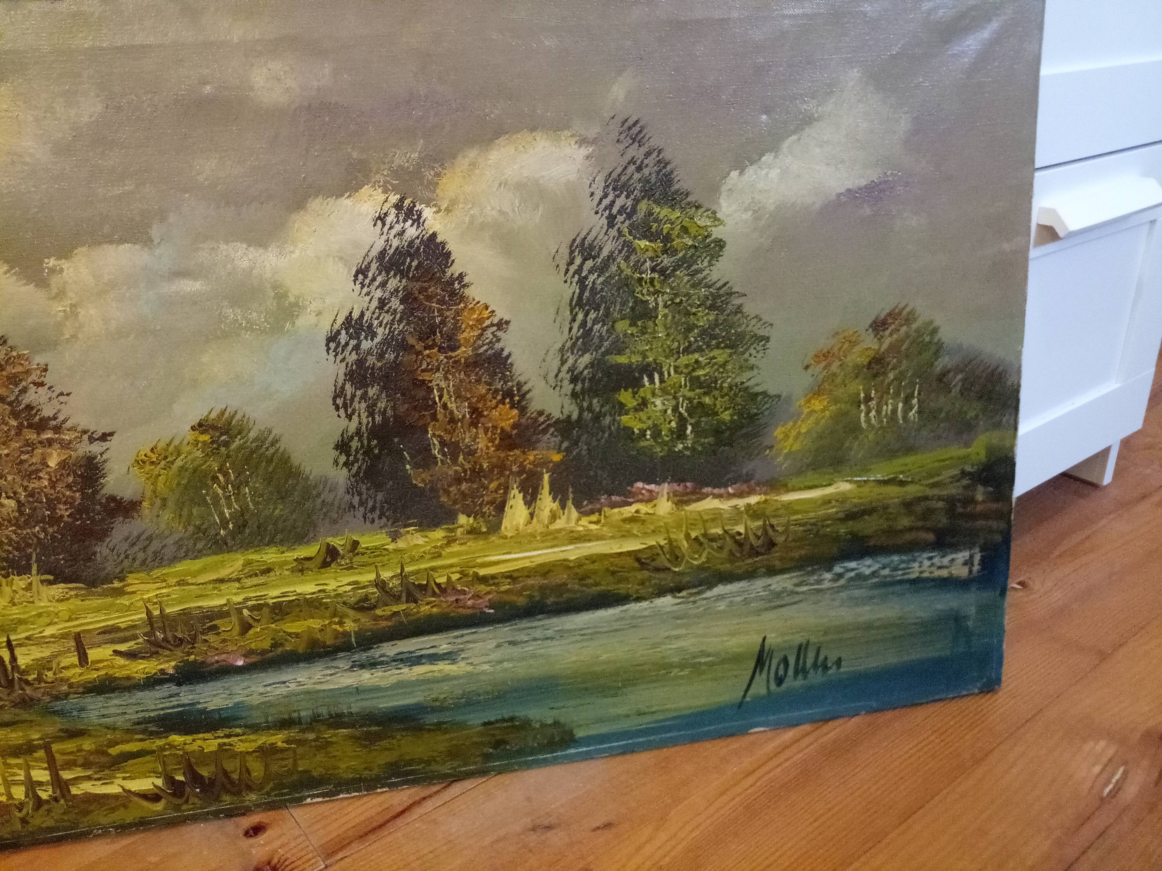 Mollin oil canvas