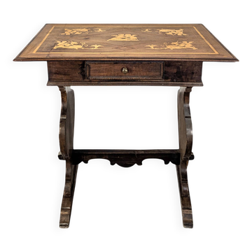19th century Italian marquetry table