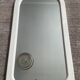Vintage wooden mirror in white from the 70s-80s.