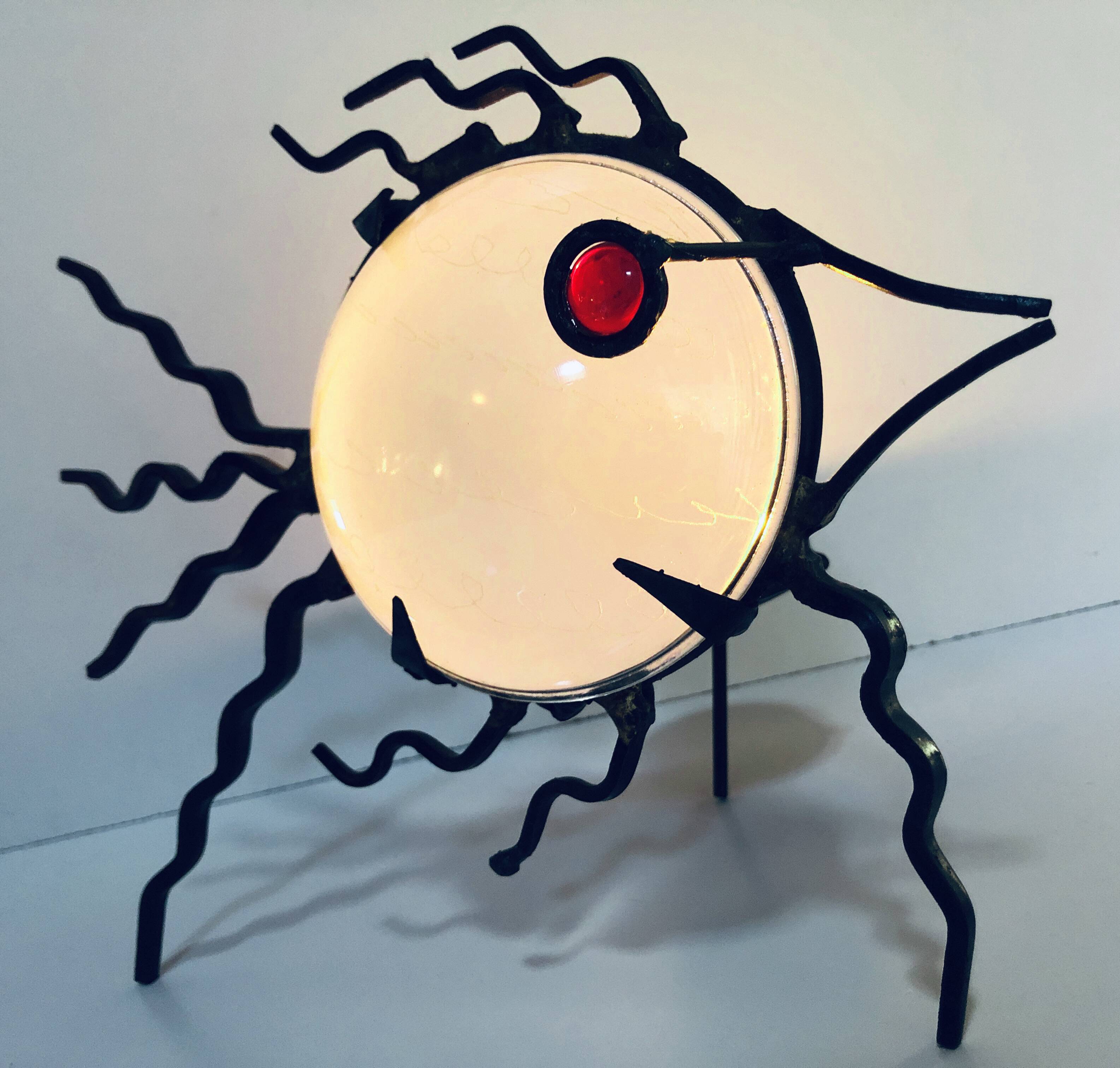 Candle Holder Sculpture • “Fish Eye” • Mark Brazier-Jones • Avant-Scène • 1990