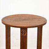 Side table / accent table in carved wood – Art Deco 1930