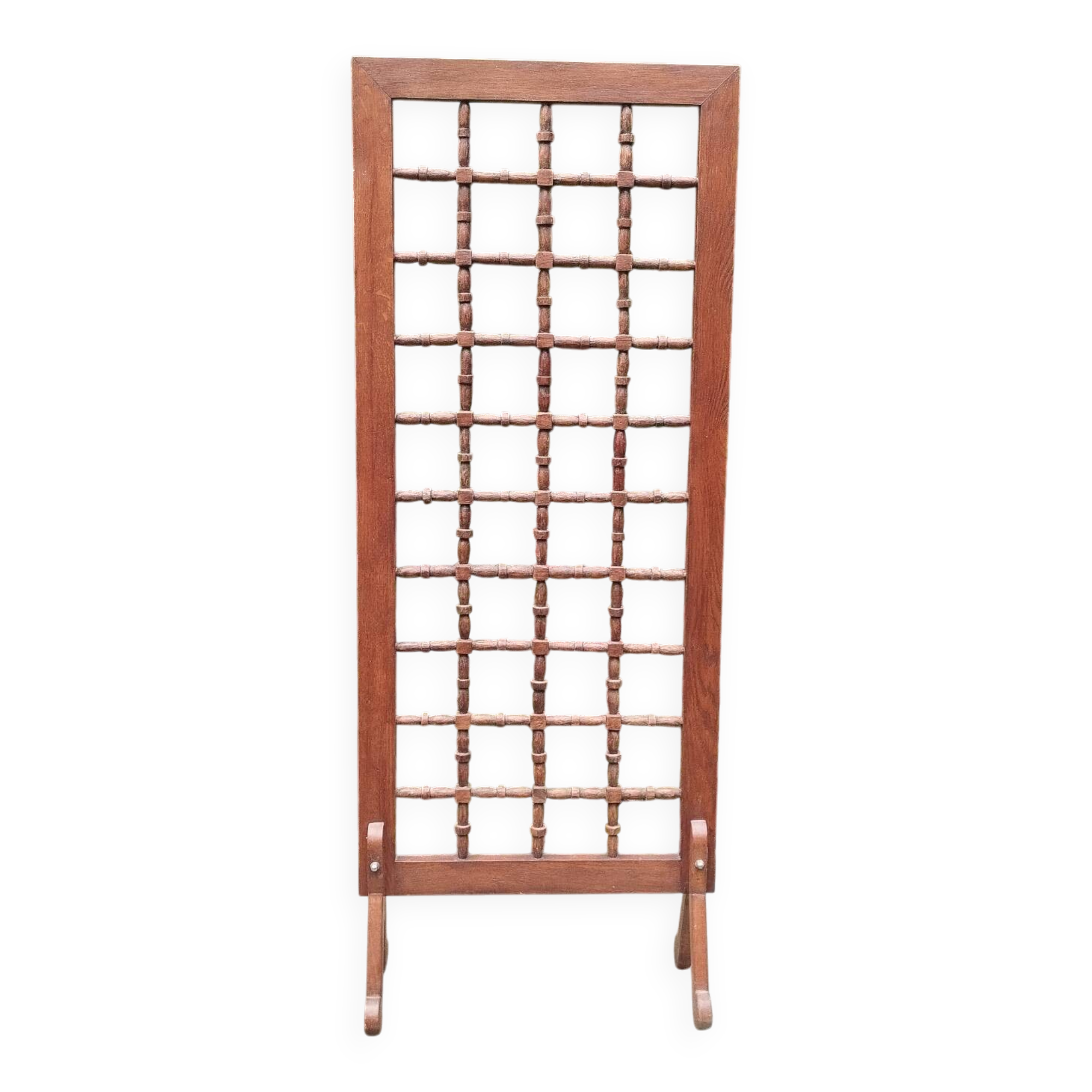 carved wooden table screen