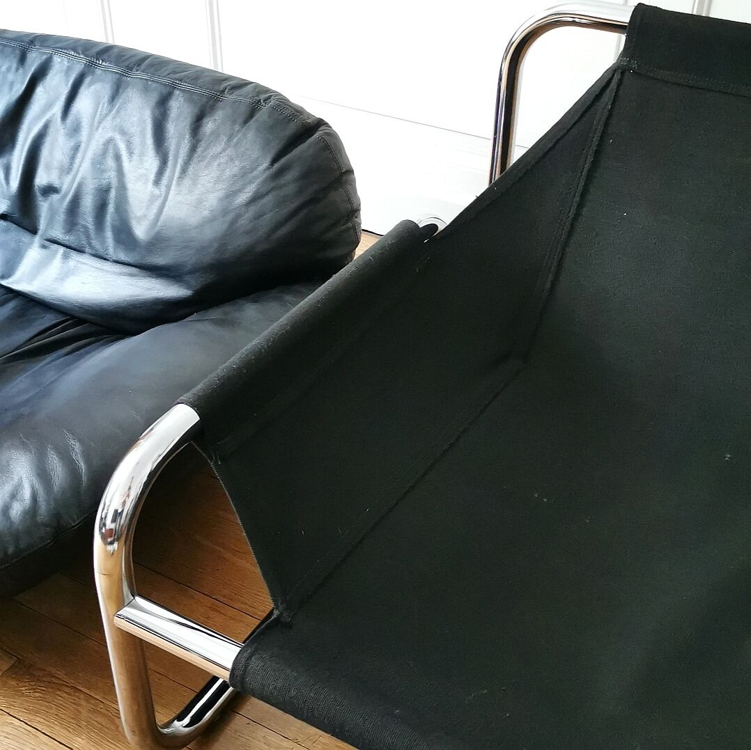 Pair of lounge chairs by Johan Bertil Haggstrom, Swed Form edition