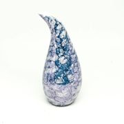 Drop vase, modernism, porcelain, Poland, 1960s
