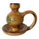 Ceramic thumb candle holder - floral decoration - Alsace