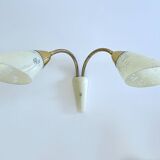 Pair of Large Vintage Modular Wall Lights, 50s