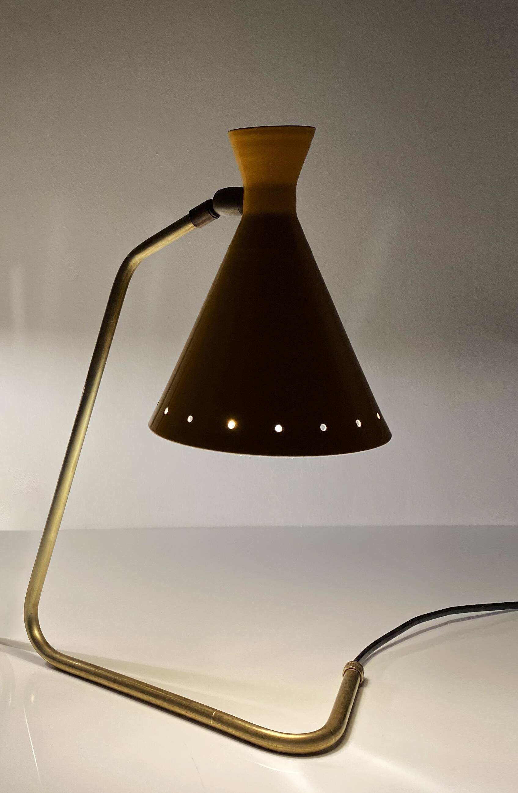 Italian “cocotte” lamp, 50s design
