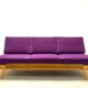 Sofa bed edition Jitona, vintage Czechoslovakia 1960