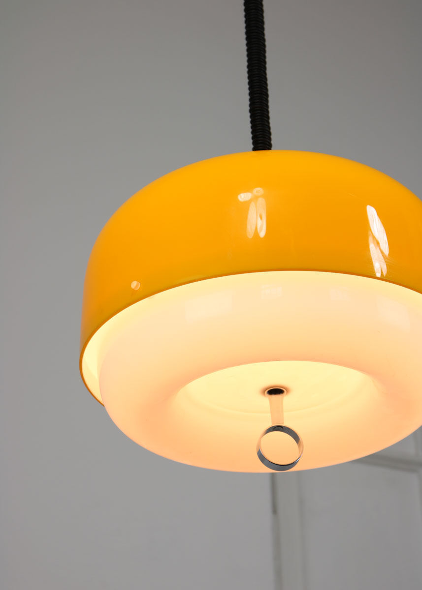 Medusa hanging lamp by Luigi Massoni for Guzzini, 1970s