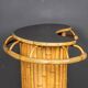 20thc italian standing bamboo tiki bar c.1960