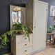 Asymmetrical cabinet