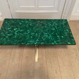 Malachite coffee table, 1970s