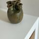 Vase with five necks in glazed stoneware