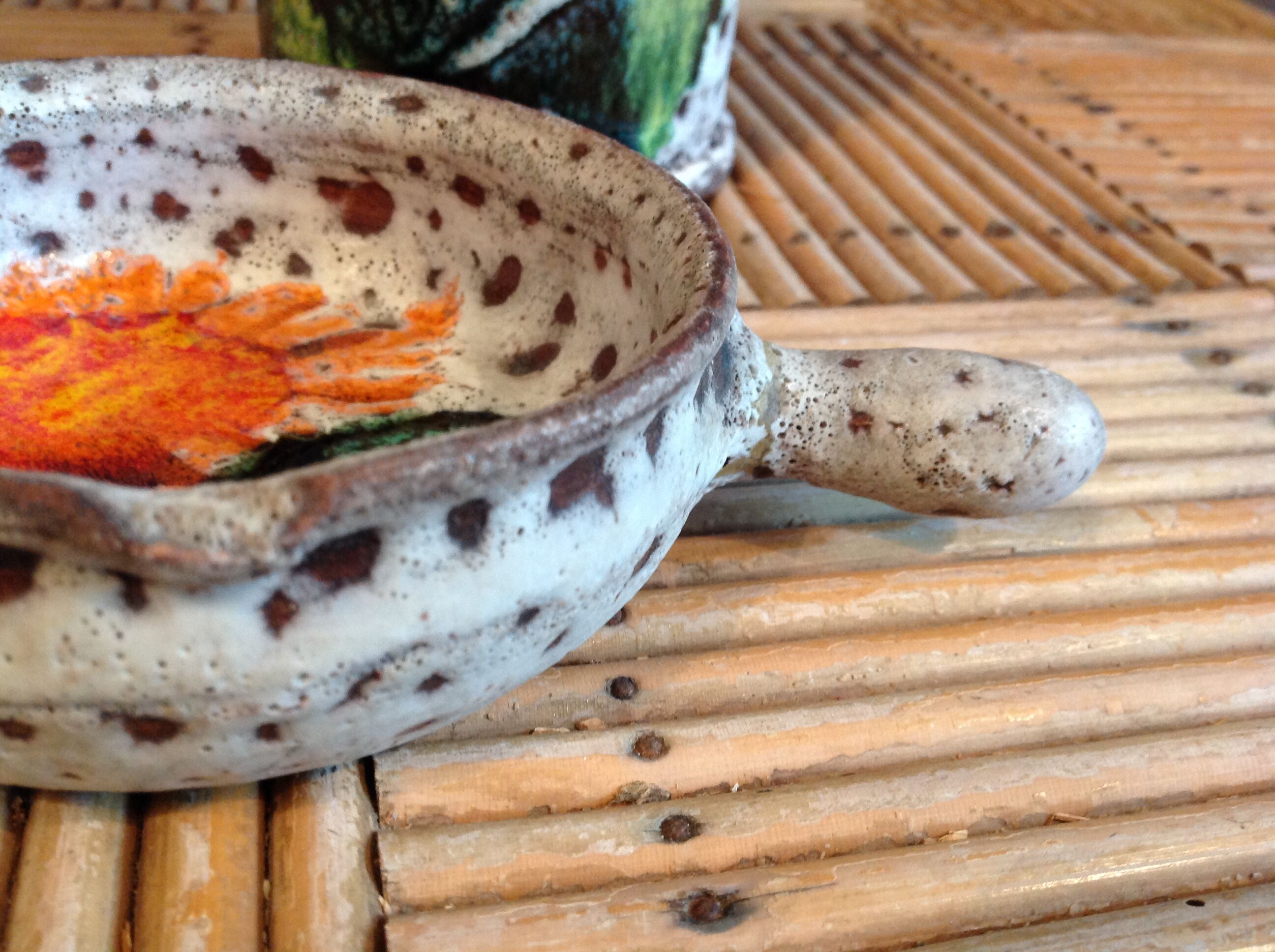 Tasse et poêlon Vallauris