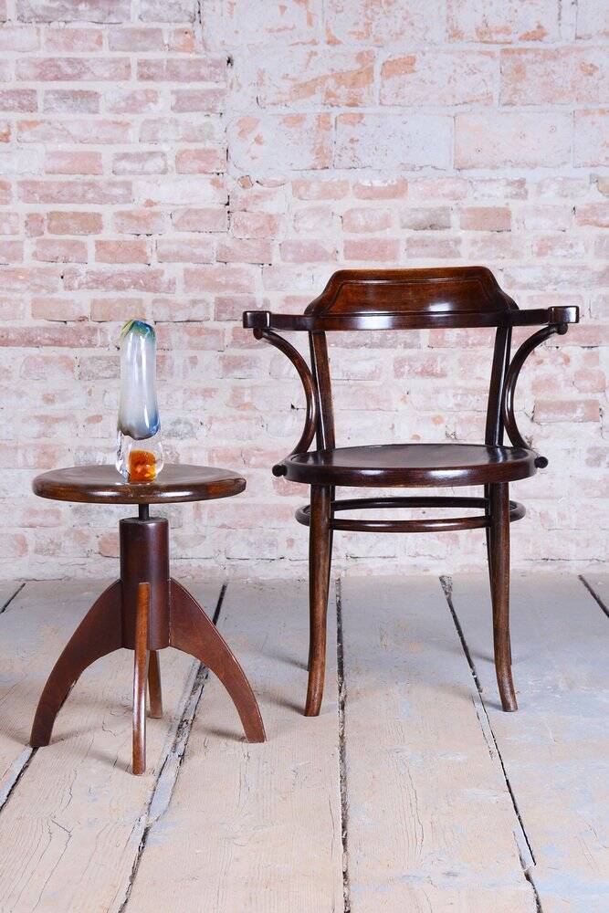 Chaise Art Déco en hêtre, années 1920