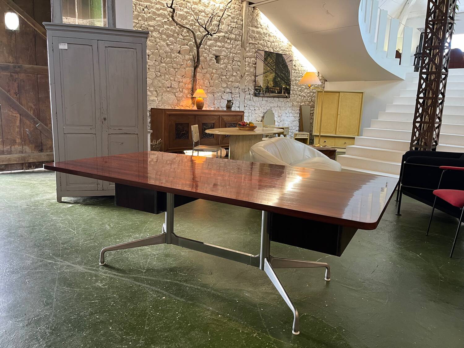 Charles & Ray Eames Rosewood Desk