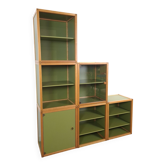 Design Flötotto Profilsystem Modulaire Kast – 6 Delen – Groen Beuken, Lp