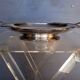 Louis XVI silver plated metal table centerpiece dish
