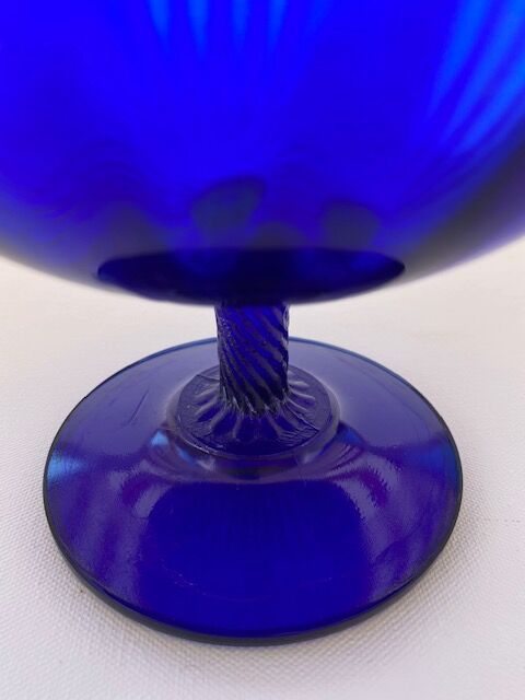 Cobalt blue fruit cup