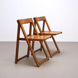 Pair of folding chairs circa 1980