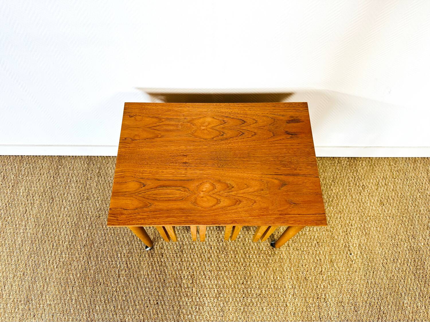 Table basse scandinave vintage 1960