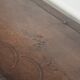 Antique sideboard in English style 19th century with a rural appearance