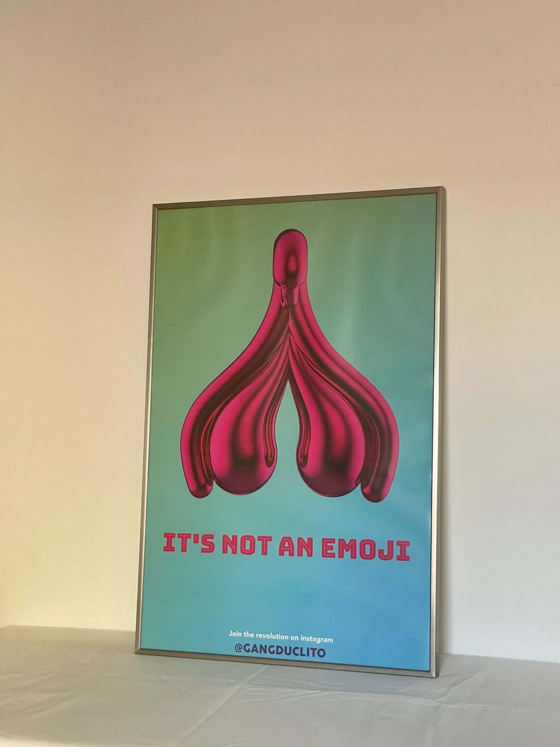 Feminist retro frame and poster 40x60cm