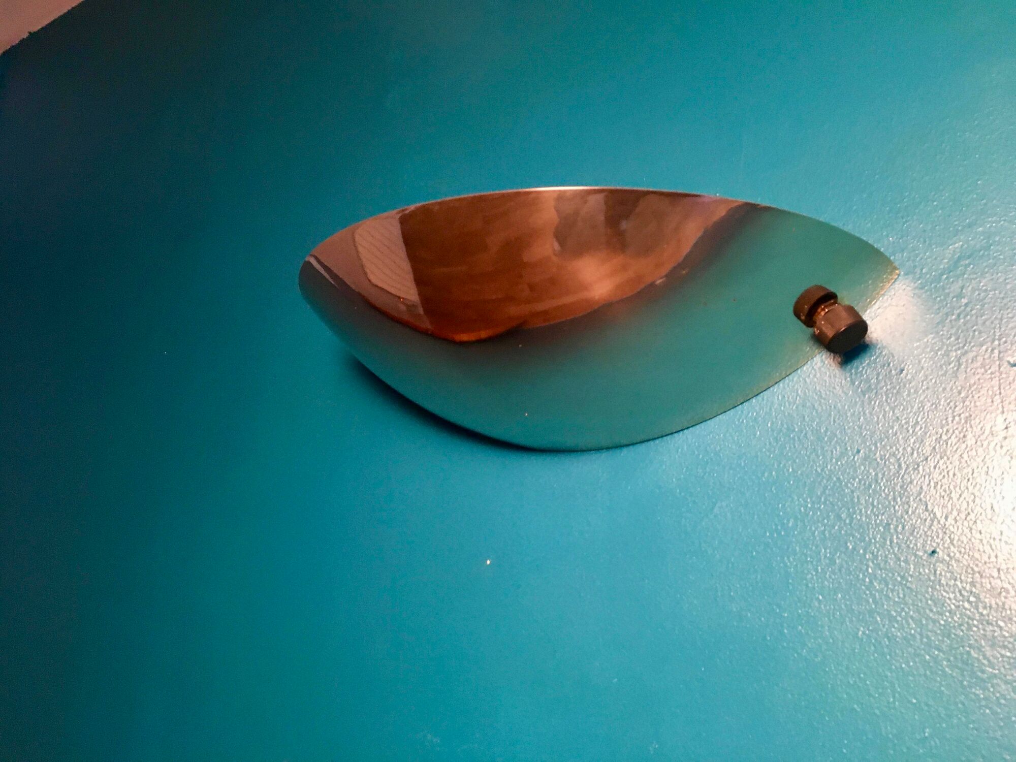 Dimmer brass wall light Relco Milan, Italy 1970