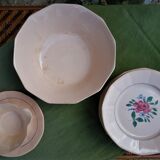 Small pink service Digoin and Sarreguemines