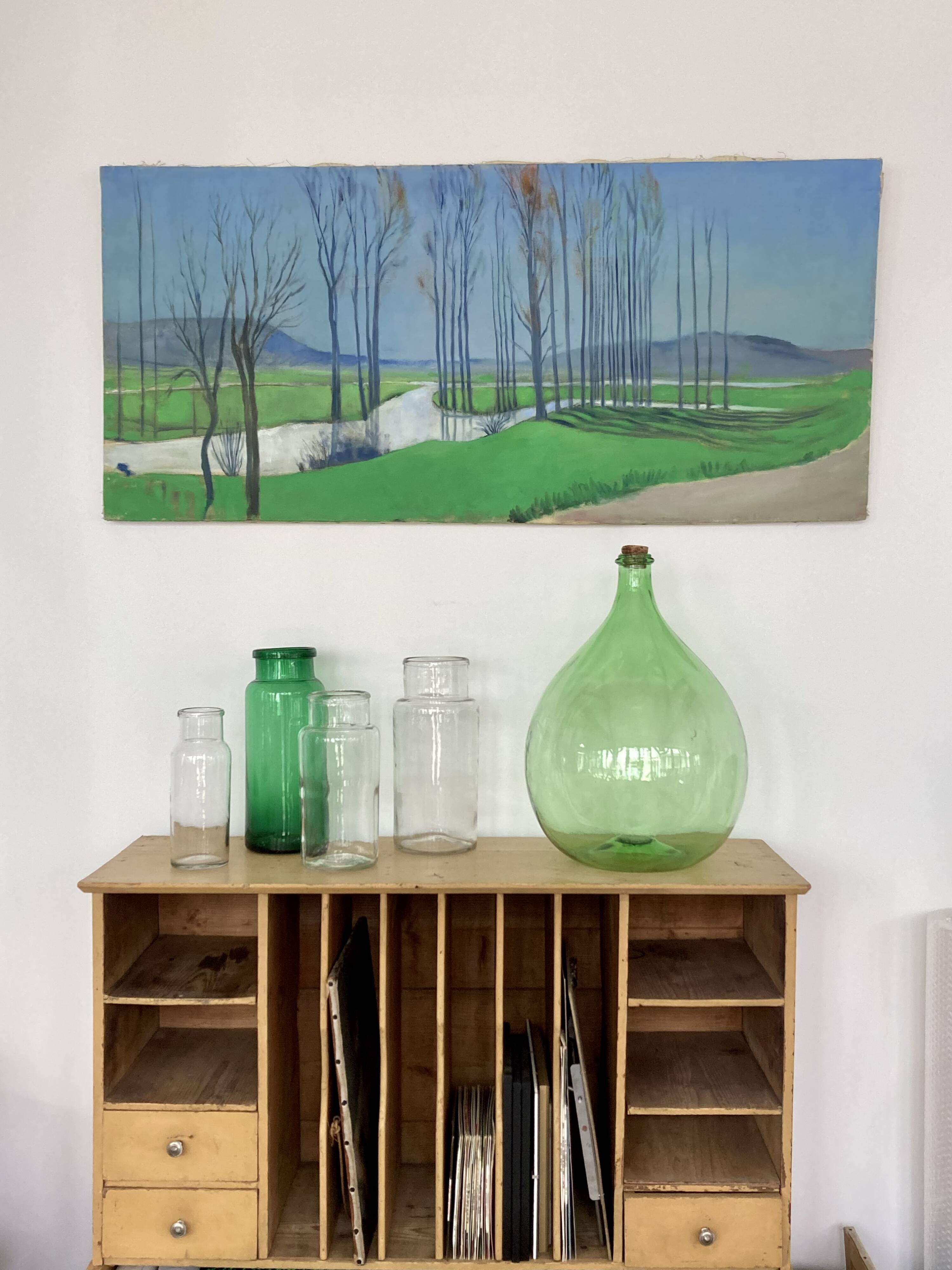 Large landscape on canvas 1.25m x 0.57m