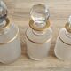 Lot 6 anciens flacons en verre