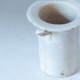 Antique Handmade Ceramic Vases, Set of Three, Italy 1900 circa