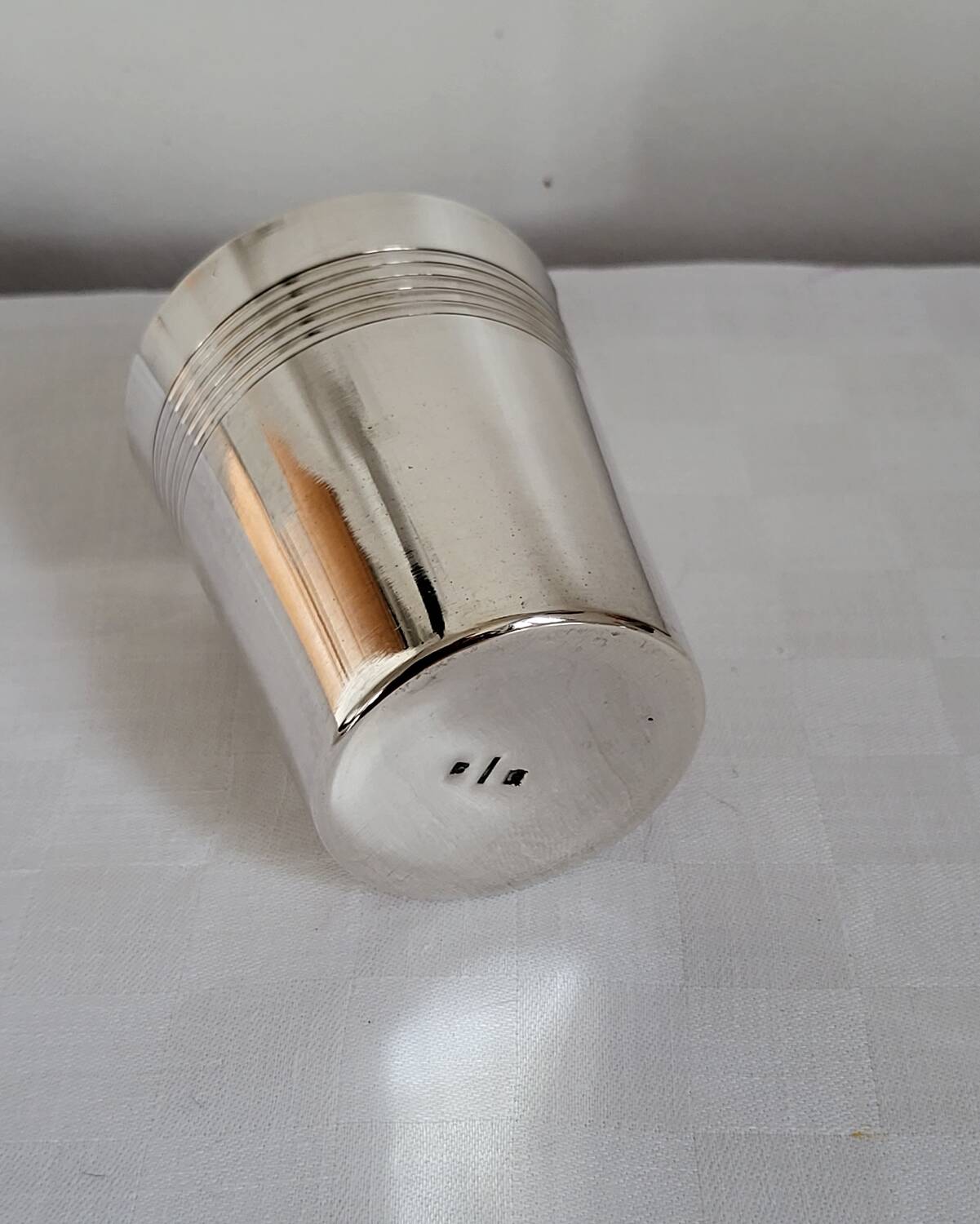 Baptism Timpani in Silver Metal