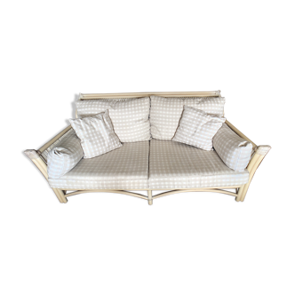 Angrave's rattan sofa