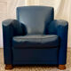 Tabarin Armchair in Leather by Poltrona Frau