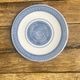 Large plate with the blue bird by Yvon Roy manufacture.