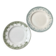 2 assiettes anciennes terre de fer