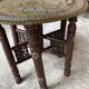 Table basse marocaine plateau cuivre