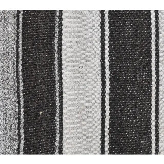 1970s Handwoven Vintage Turkish Wool Flatweave Kilim Rug 160x250