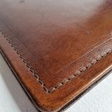 Desktop set, leather underhand and vintage 50-60s