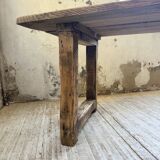 1950s pine farmhouse table 220cm