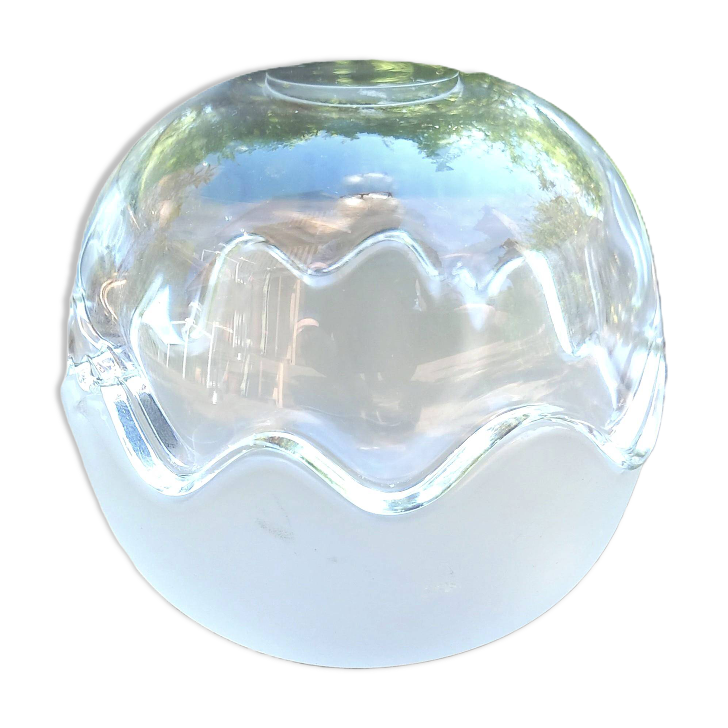 Glass candy box by designer mickael bang for holmegaard